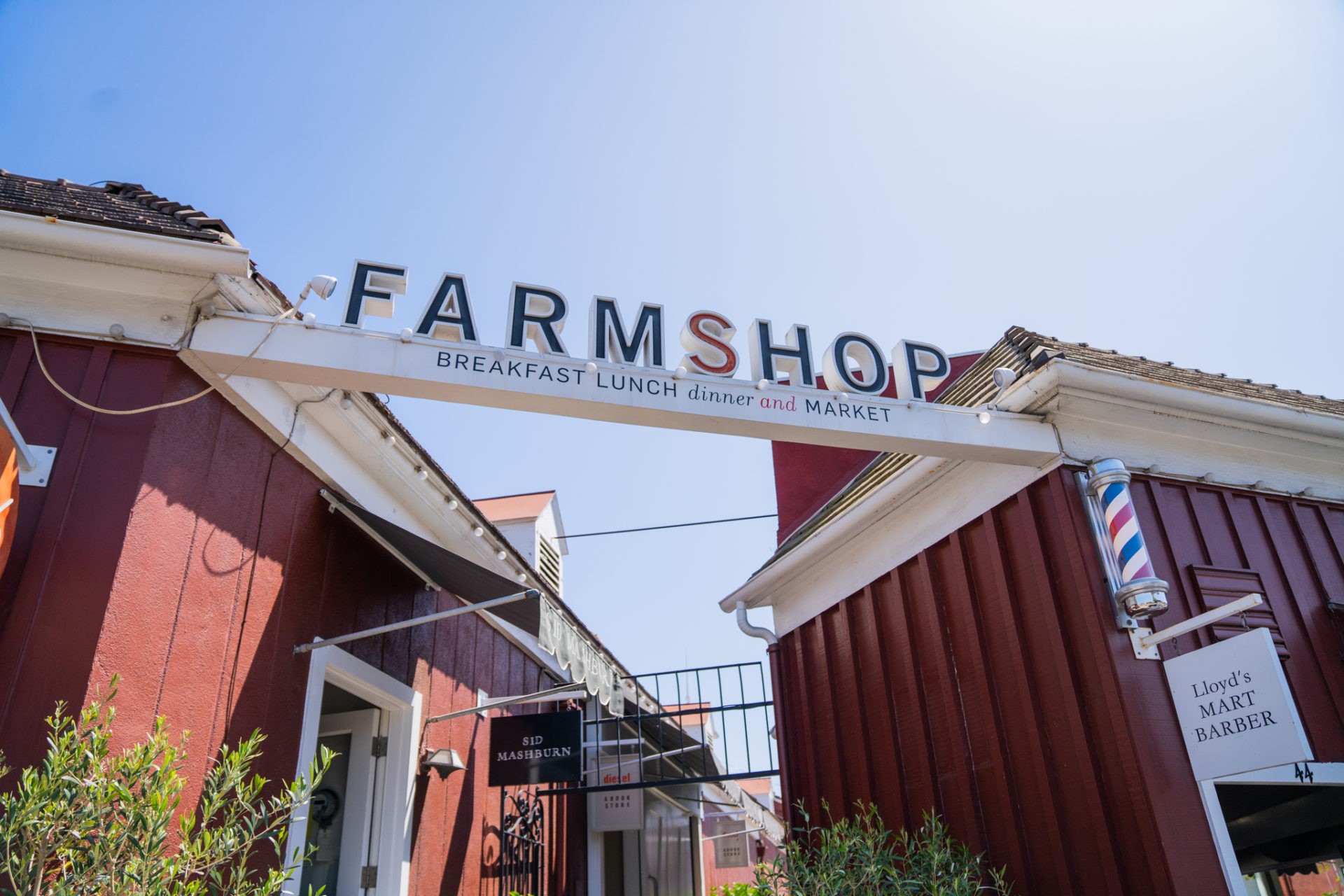 Farmshop sign