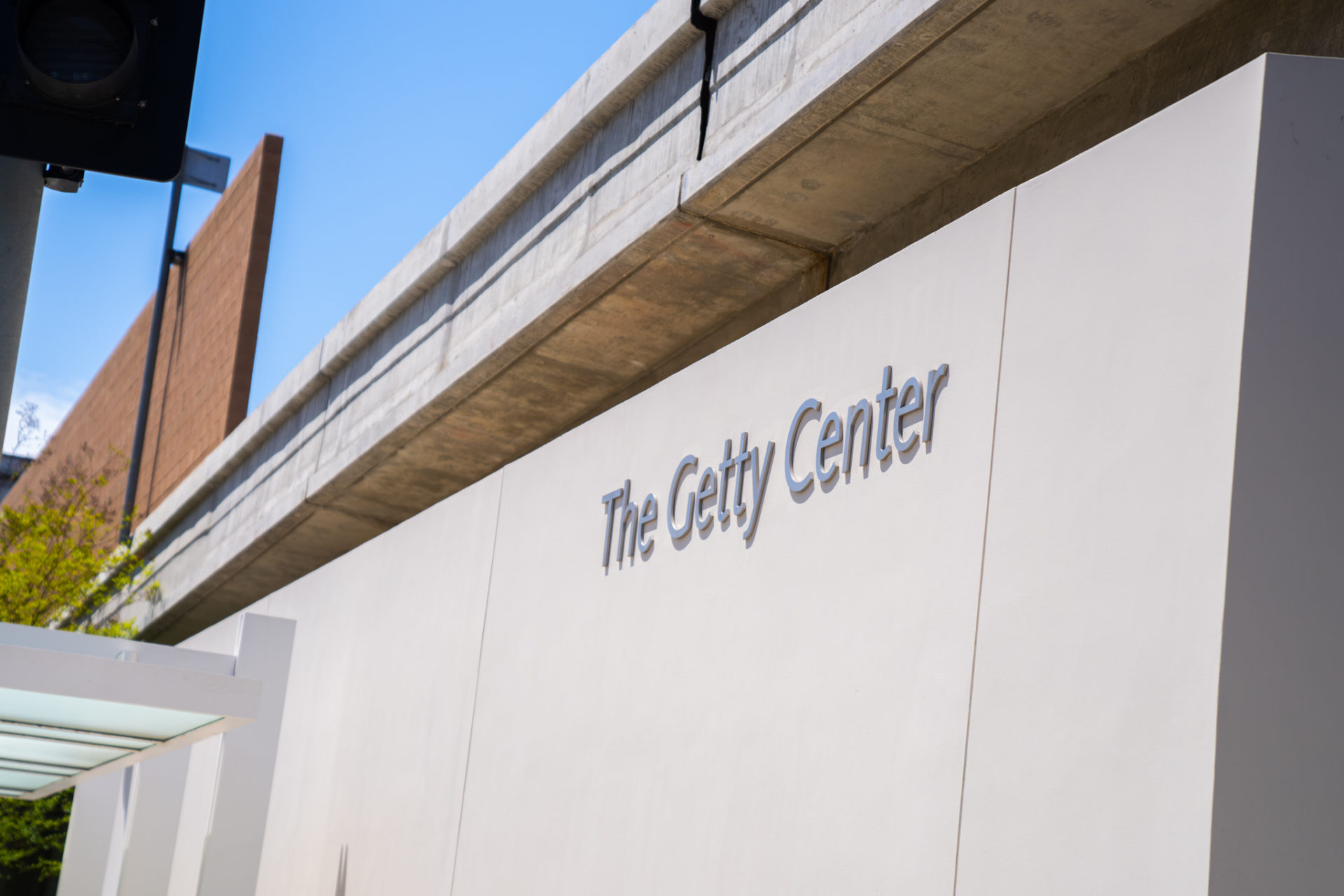 The Getty Center Sign